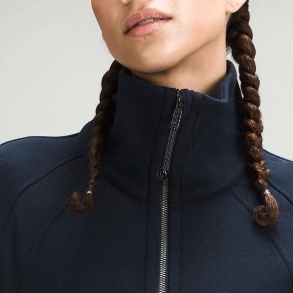 Lululemon-Lululemon Scuba Oversized Funnel-Neck Half Zip. Size: XS/S - Picture 2 of 8